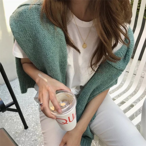 NWT oversized green sweater - Picture 5 of 5